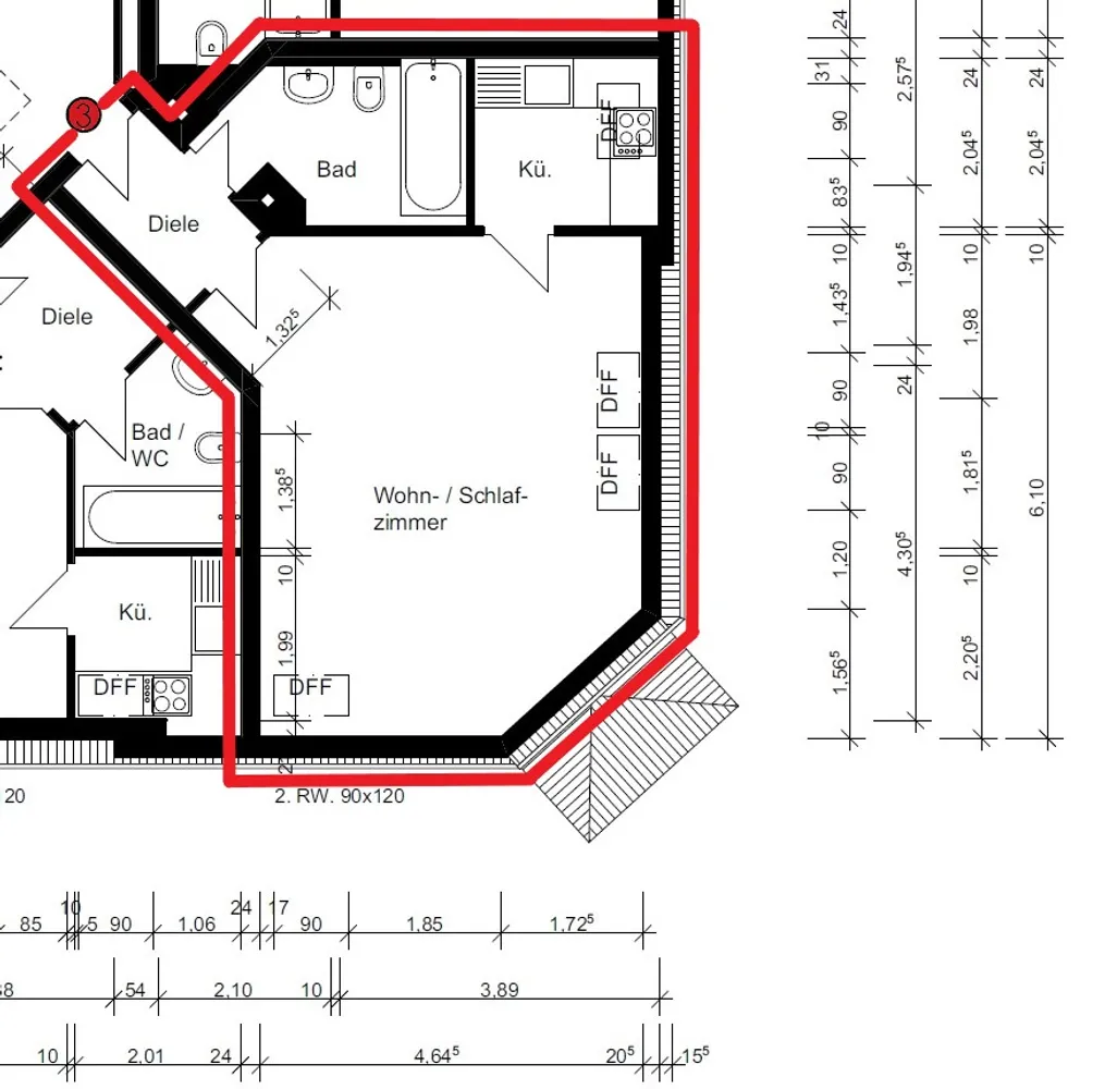 1 Zimmer Wohnung mit 33 m² in Leipzig – Bild 6