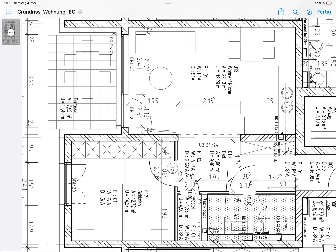2 Zimmer Wohnung mit 54 m² in Magdeburg – Bild 9