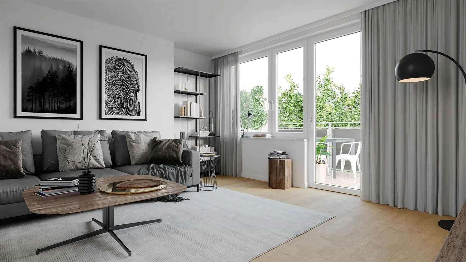 3 Zimmer Wohnung mit 88 m² in Düsseldorf – Bild 1