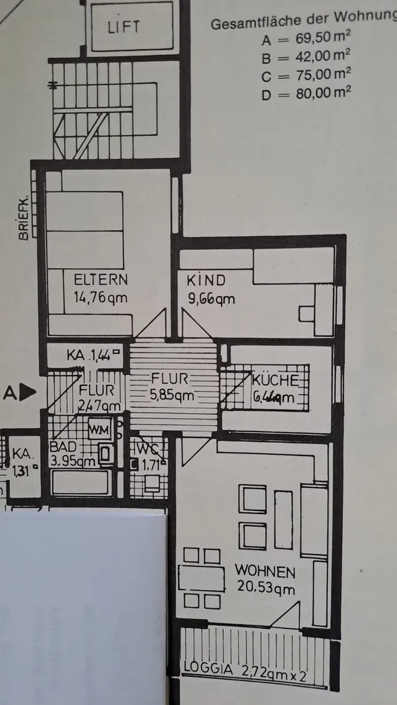 3 Zimmer Wohnung mit 70 m² in München – Bild 8