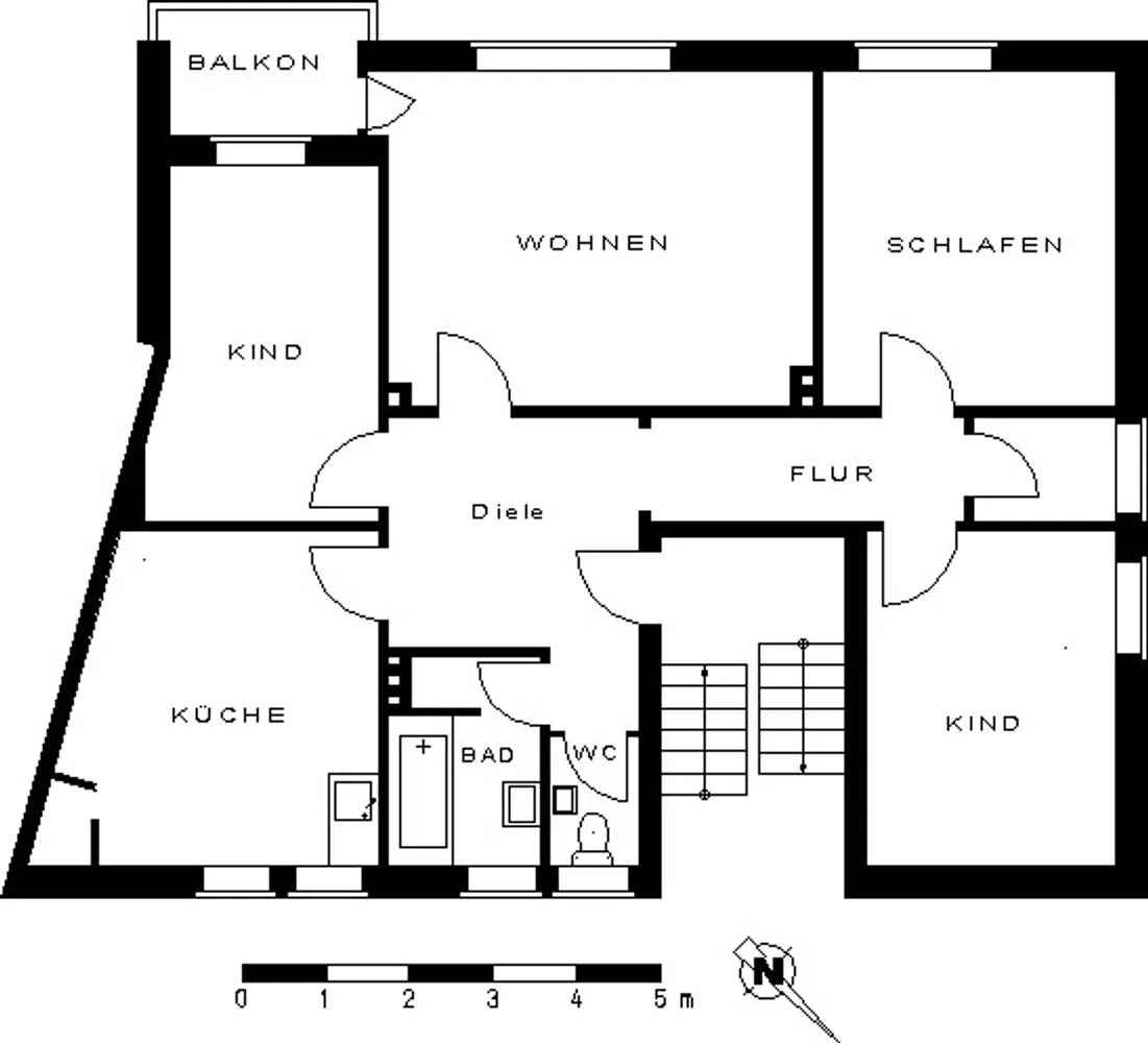 4 room apartment with 93 m² in Oldenburg – Photo 1