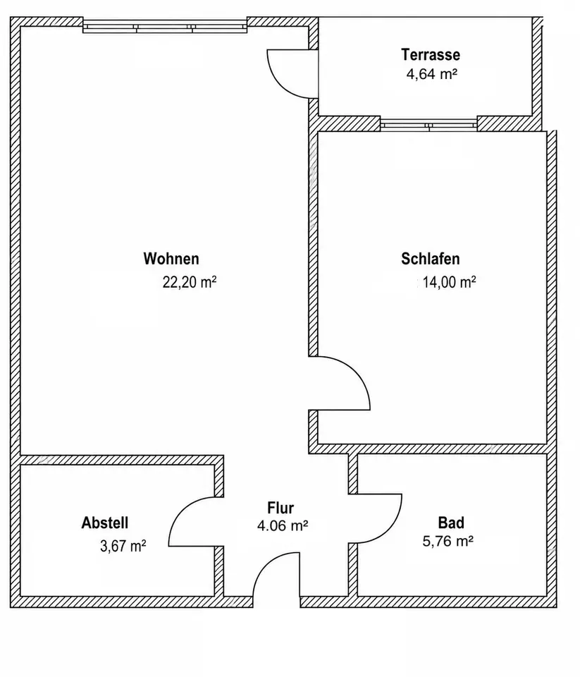 3 Zimmer Wohnung mit 52 m² in Königs Wusterhausen – Bild 3
