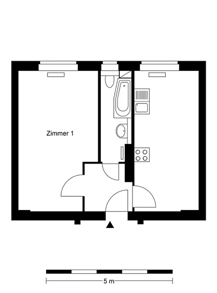 1 Zimmer Wohnung mit 37 m² in Berlin – Bild 4