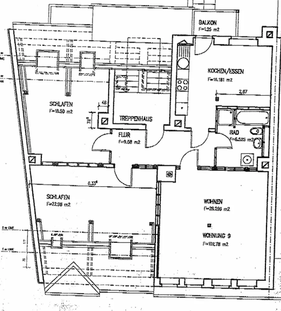 4 Zimmer Wohnung mit 103 m² in Leipzig – Bild 2