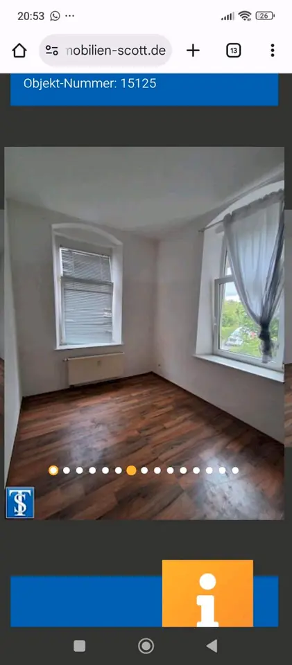 2 Zimmer Wohnung mit 36 m² in Plauen – Bild 1