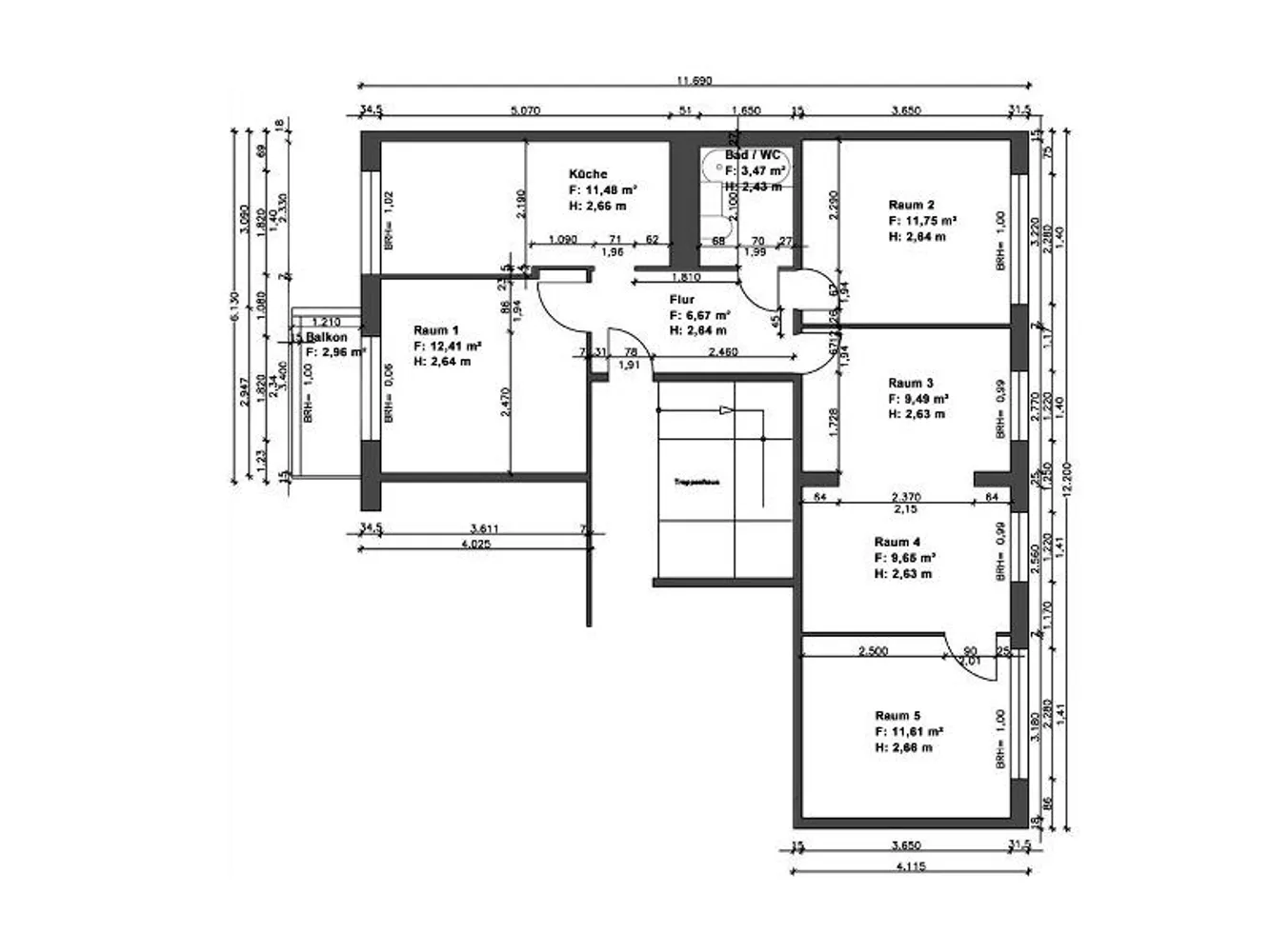 4 room apartment with 77 m² in Halle (Saale) – Photo 7