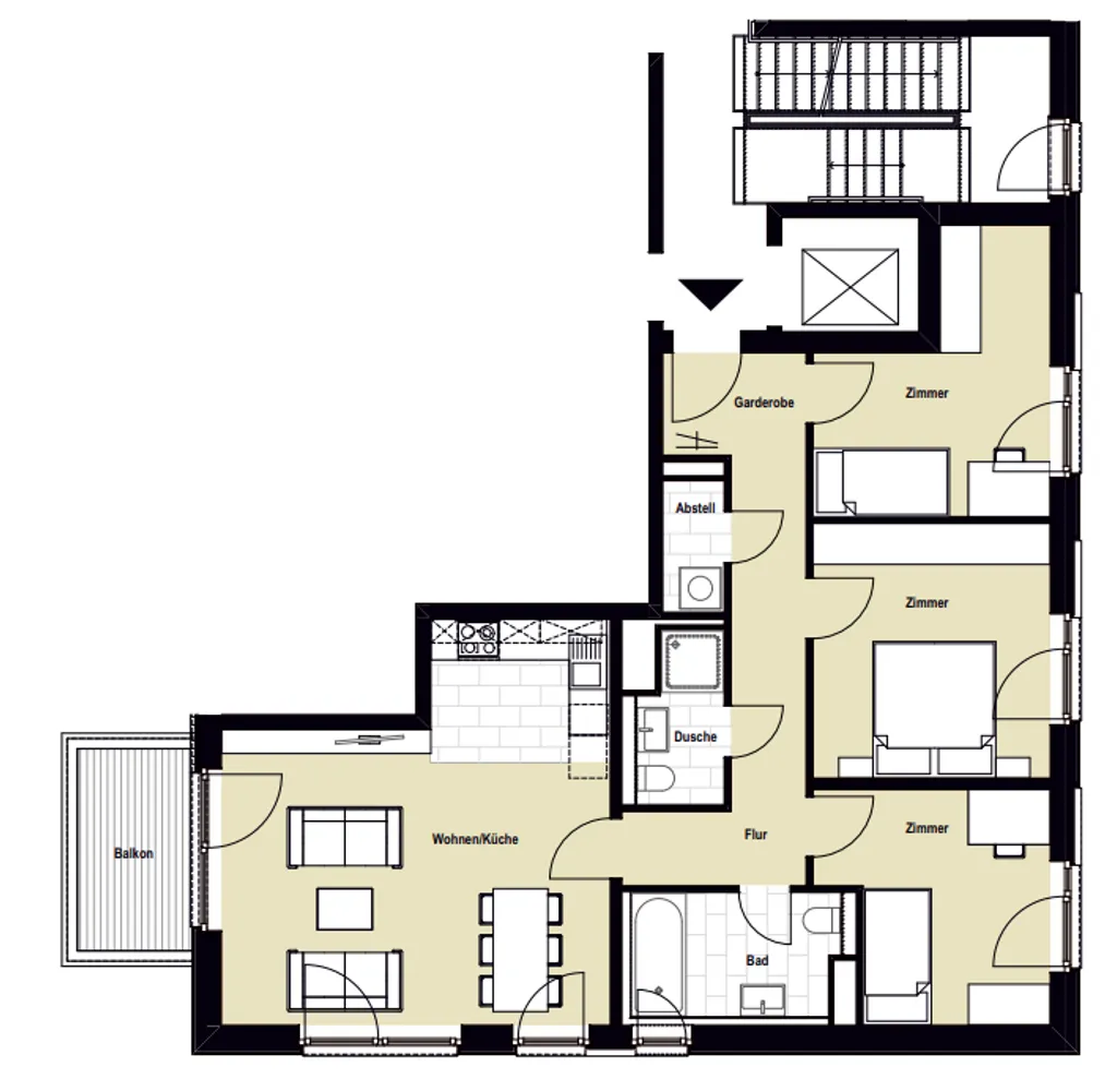 4 Zimmer Wohnung mit 92 m² in Hamburg – Bild 7