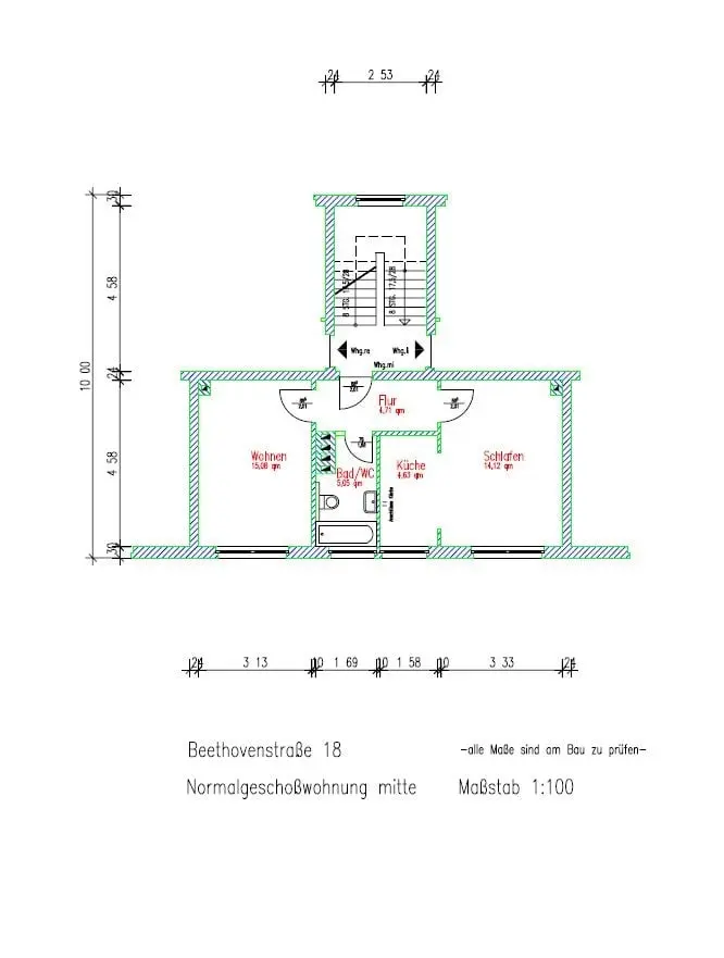 2 room apartment with 43 m² in Gera – Photo 10
