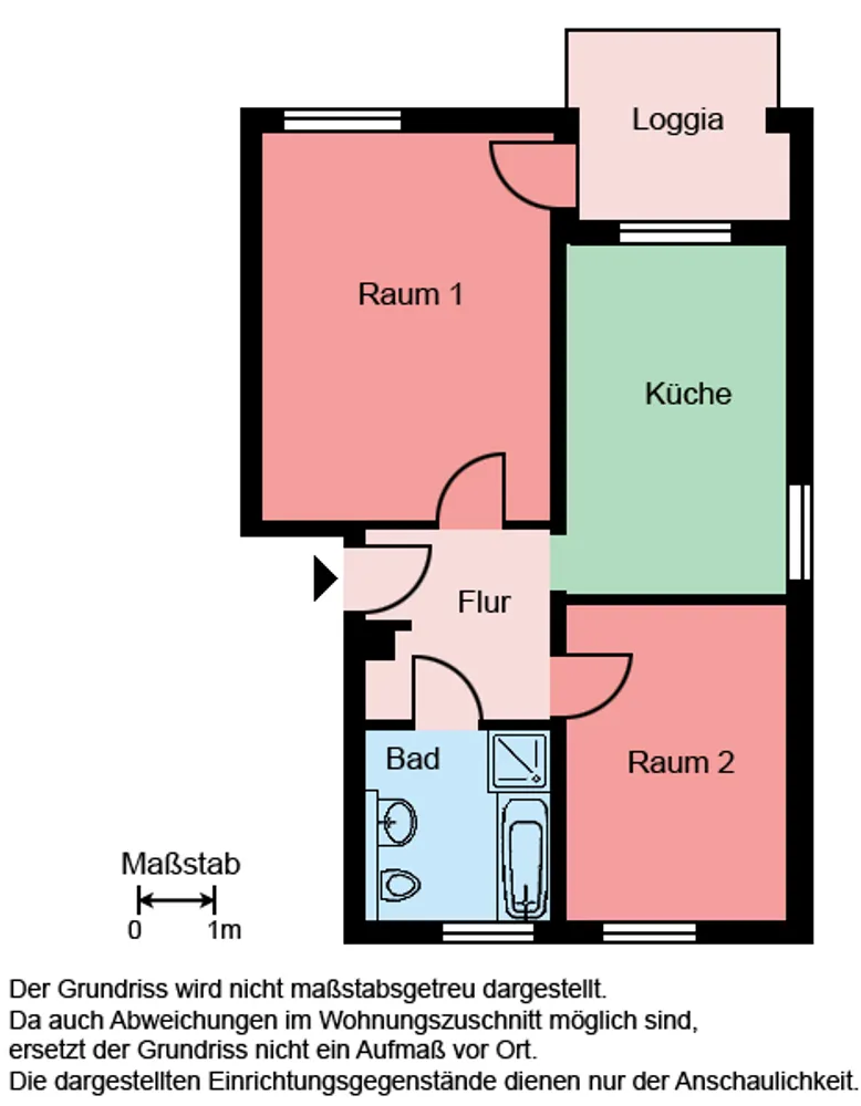 2 Zimmer Wohnung mit 63 m² in Hagen – Bild 3