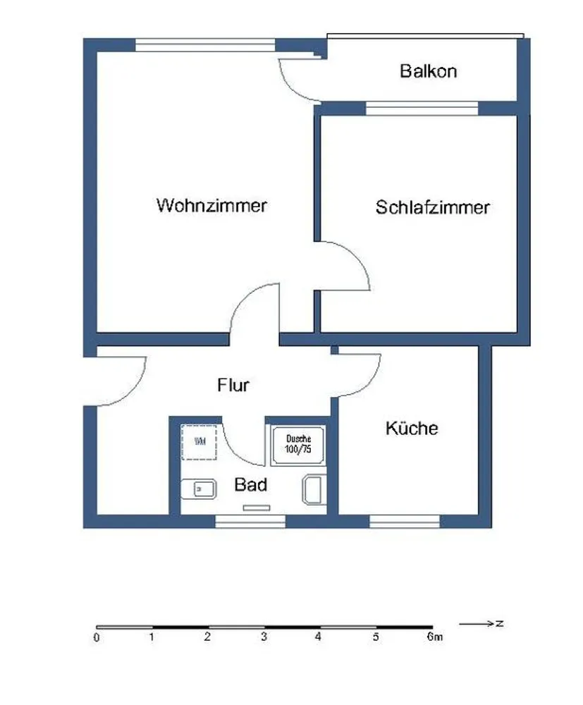 2 Zimmer Wohnung mit 53 m² in Wolfsburg – Bild 10