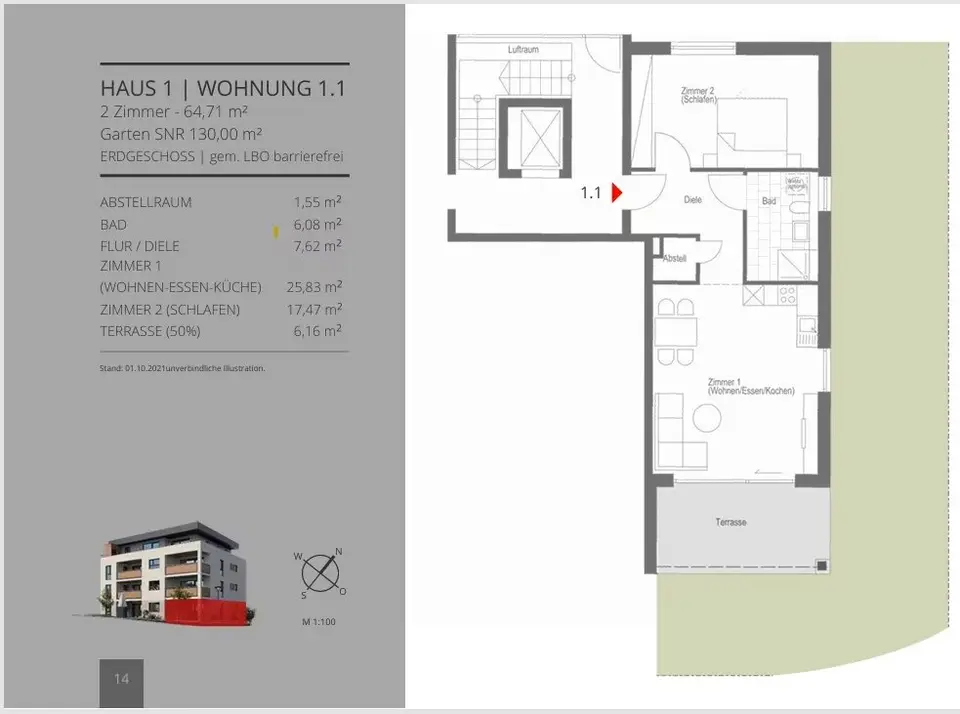 2 Zimmer Wohnung mit 65 m² in Calw – Bild 10