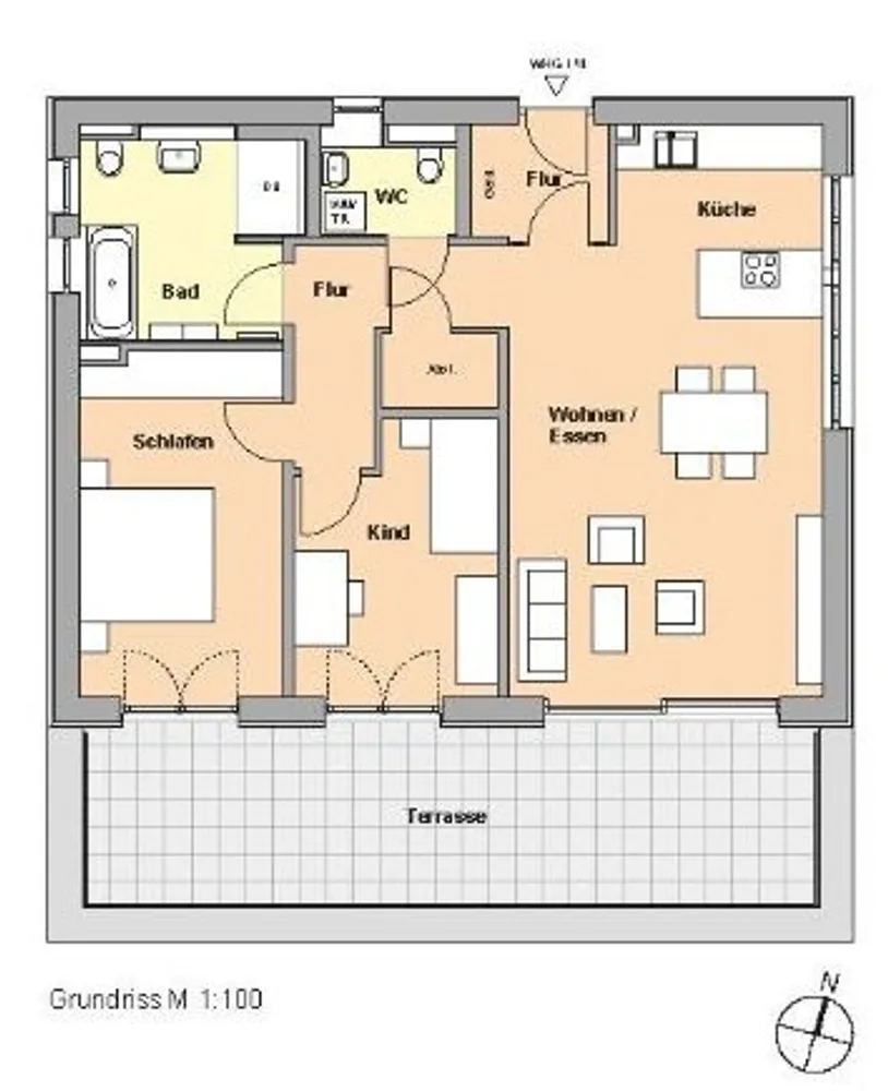 3 room apartment with 102 m² in Stuttgart – Photo 3