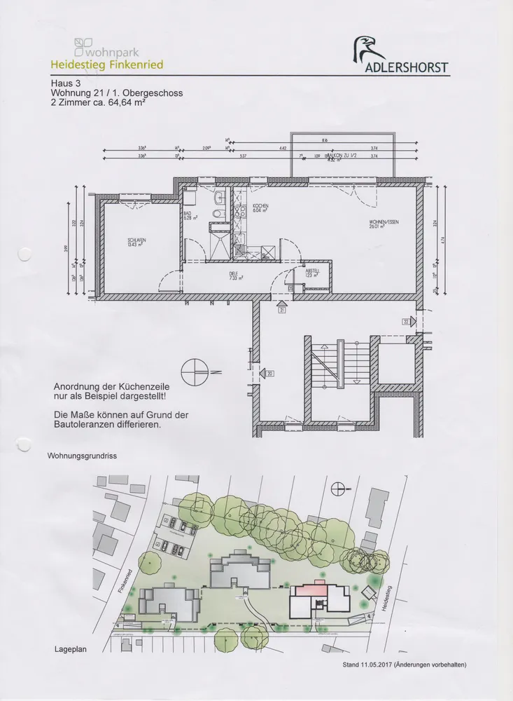 2 Zimmer Wohnung mit 65 m² in Norderstedt – Bild 7