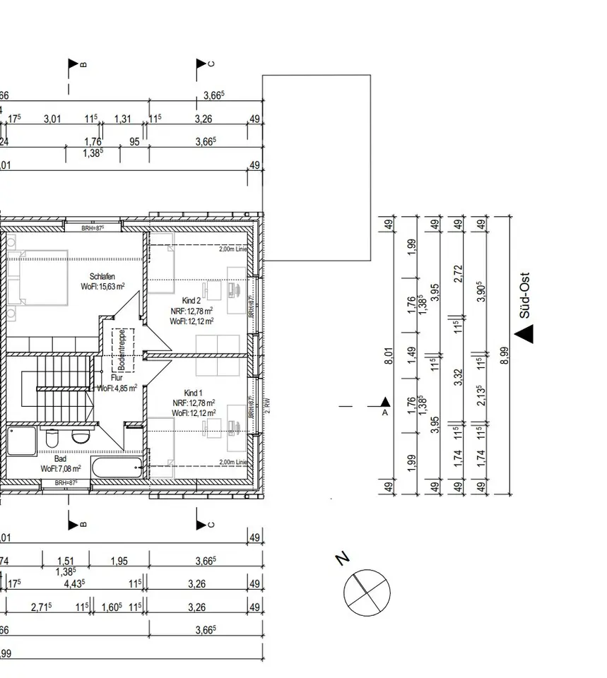 4 Zimmer Haus mit 130 m² in Lingen – Bild 5
