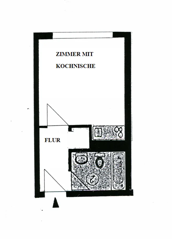 1 room apartment with 23 m² in Munich – Photo 9