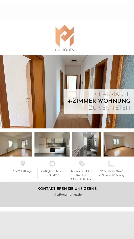 4 Zimmer Wohnung mit 97 m² in Tuttlingen – Bild 5