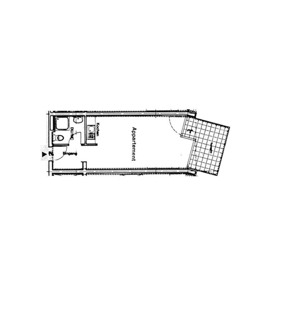 1 Zimmer Wohnung mit 31 m² in Dortmund – Bild 6