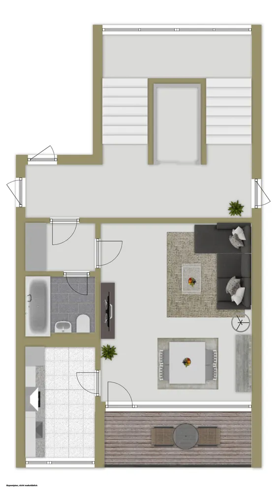 1 Zimmer Wohnung mit 39 m² in Mönchengladbach – Bild 8