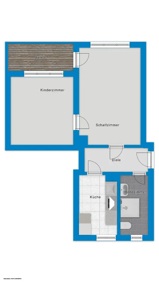 2 Zimmer Wohnung mit 48 m² in Halle (Saale) – Bild 6