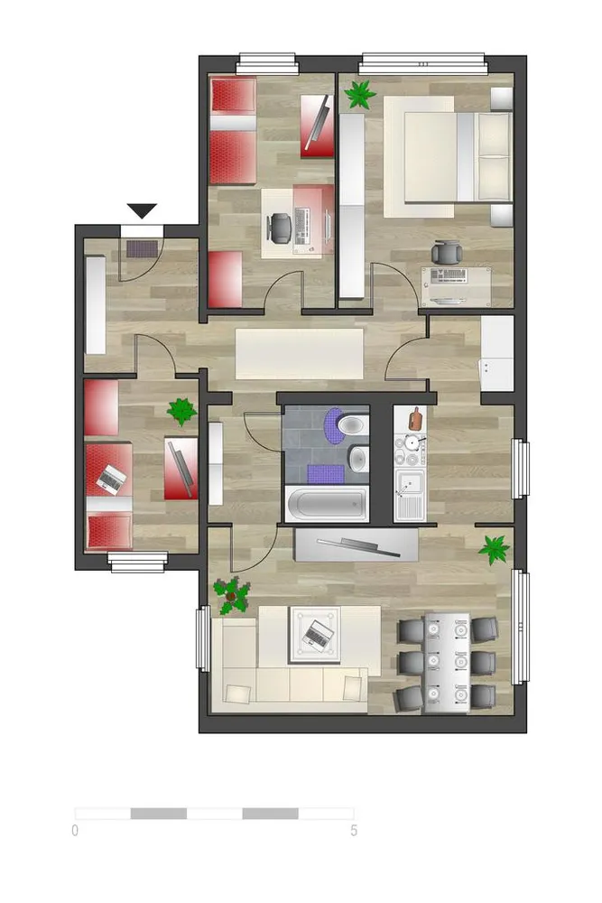 4 Zimmer Wohnung mit 80 m² in Chemnitz – Bild 5