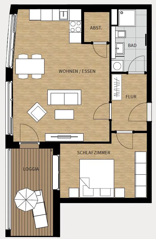 2 Zimmer Wohnung mit 65 m² in Dresden – Bild 7