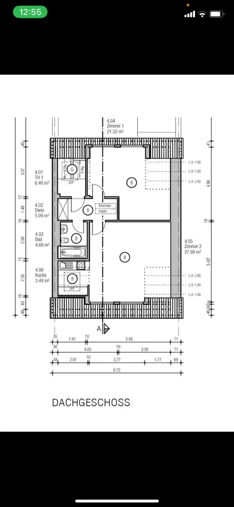 2 Zimmer Wohnung mit 70 m² in Düsseldorf – Bild 5