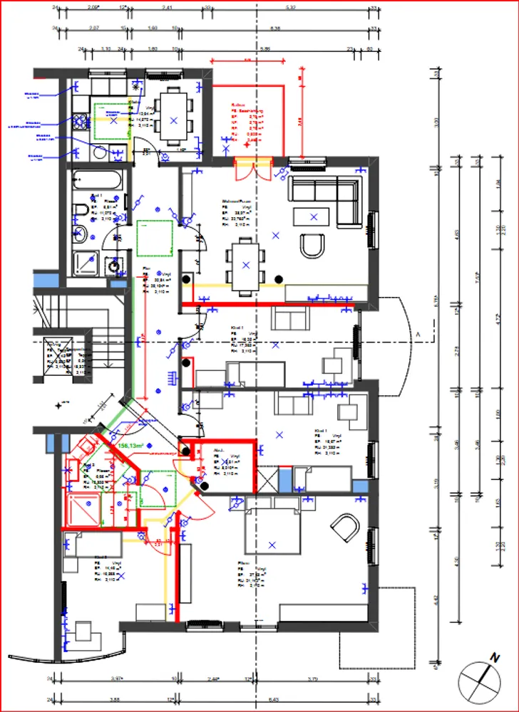 5 Zimmer Wohnung mit 156 m² in Dresden – Bild 3