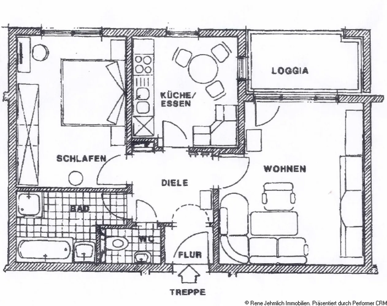 2 Zimmer Wohnung mit 57 m² in Chemnitz – Bild 9