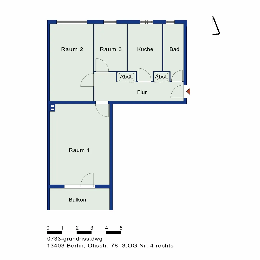 3 Zimmer Wohnung mit 71 m² in Berlin – Bild 9