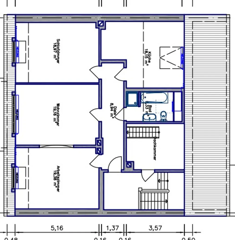 3 Zimmer Wohnung mit 86 m² in Duisburg – Bild 8