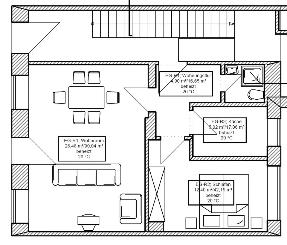 2 Zimmer Wohnung mit 52 m² in Krefeld – Bild 5