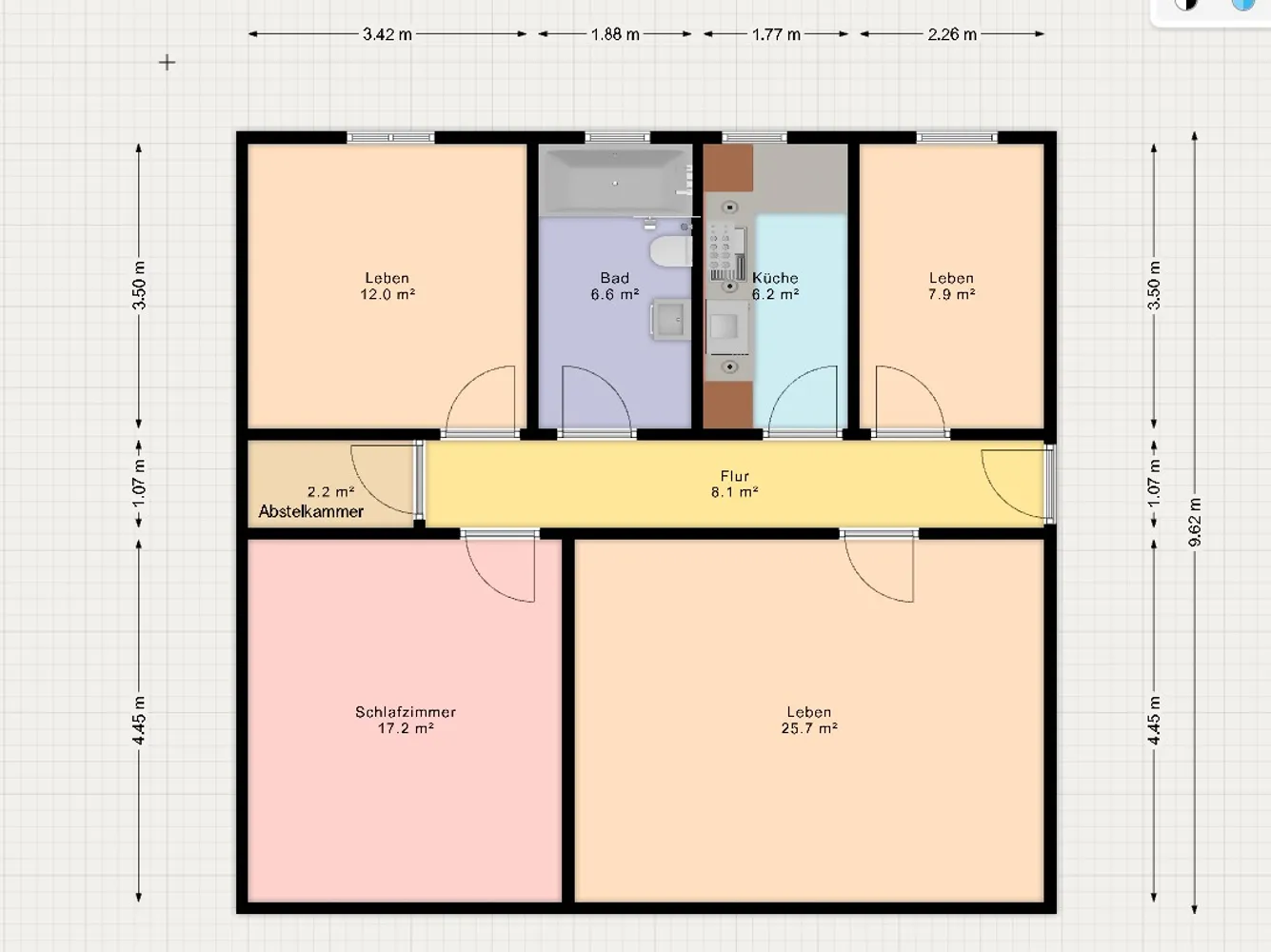 4 Zimmer Wohnung mit 88 m² in Nürnberg – Bild 10