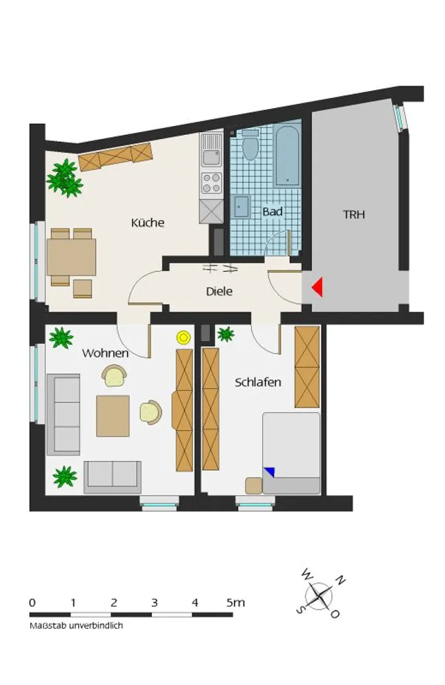 2 Zimmer Wohnung mit 54 m² in Essen – Bild 8