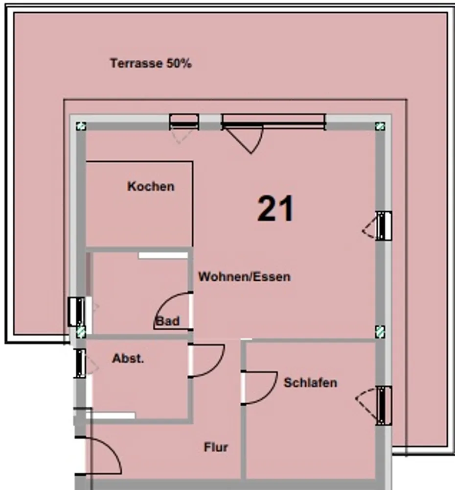 2 Zimmer Wohnung mit 104 m² in Neuwied – Bild 9