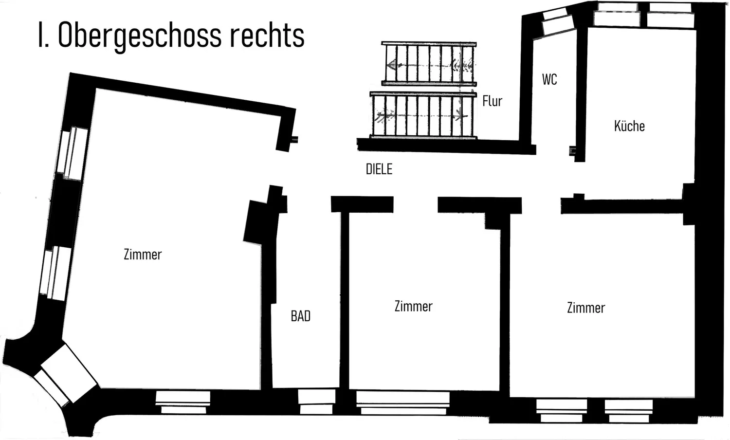 3 room apartment with 90 m² in Pirmasens – Photo 2