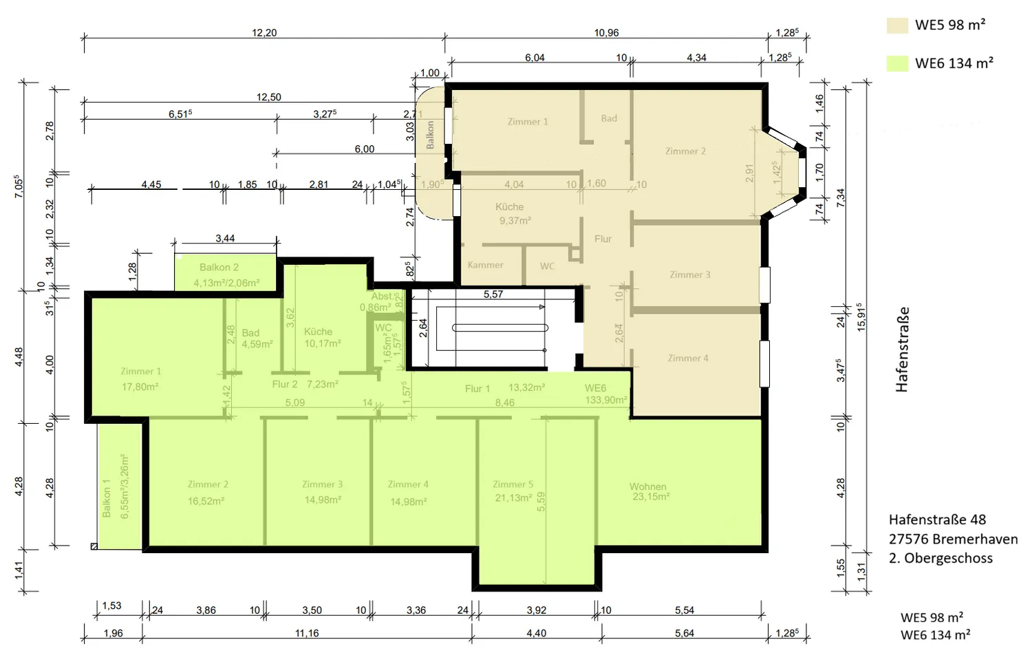 7 room apartment with 140 m² in Bremerhaven – Photo 2