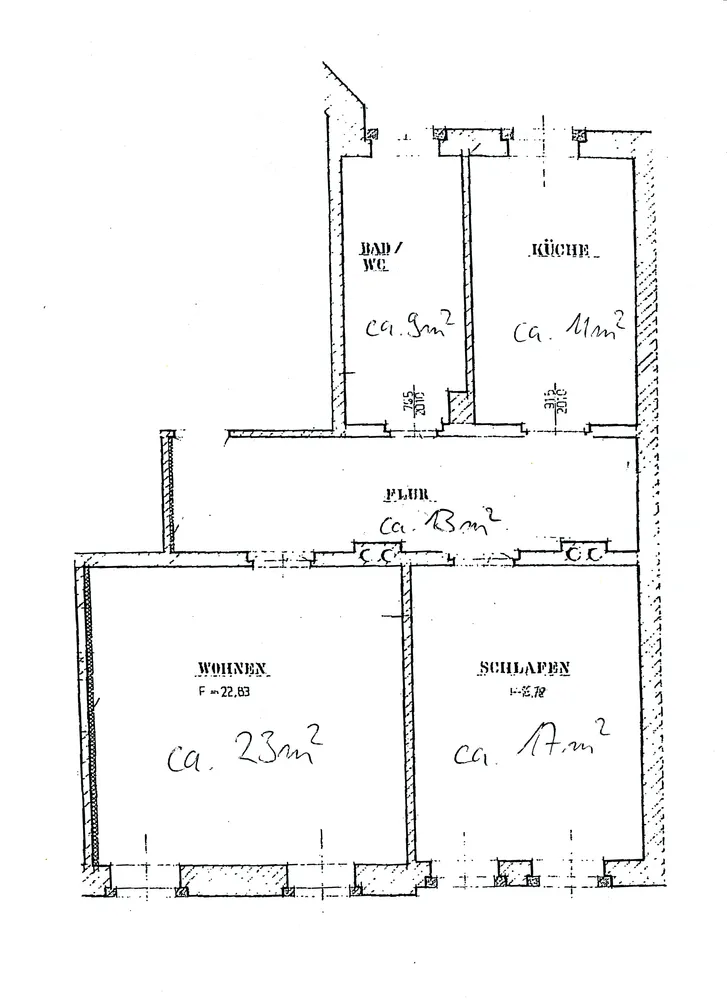 2 Zimmer Wohnung mit 73 m² in Dresden – Bild 2