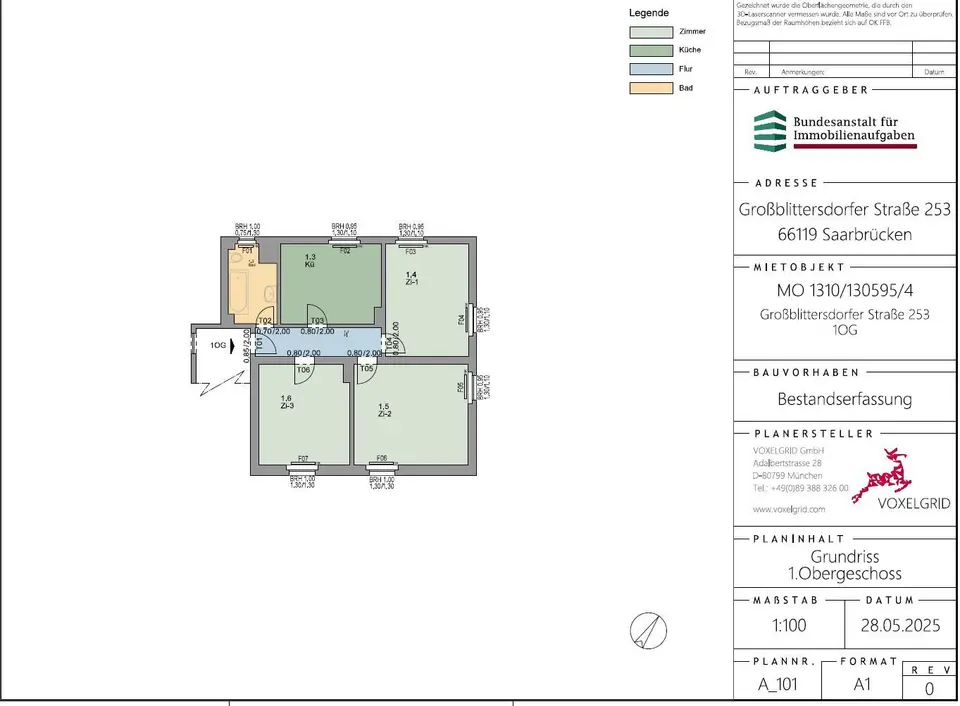 3 Zimmer Wohnung mit 75 m² in Saarbrücken – Bild 5