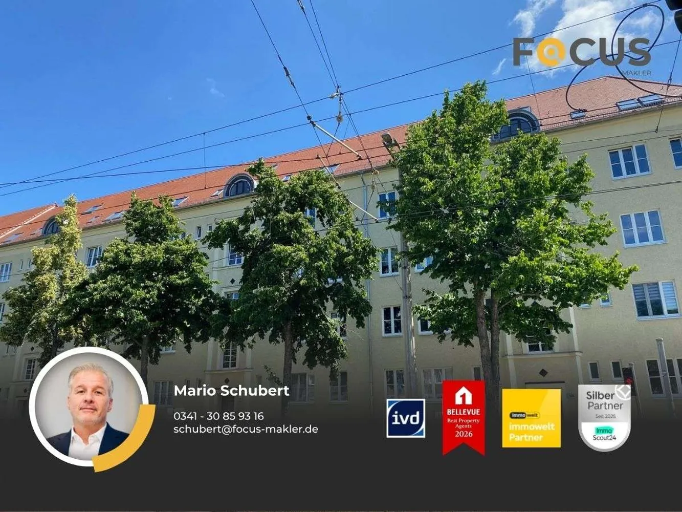 2 Zimmer Wohnung mit 46 m² in Leipzig – Bild 1