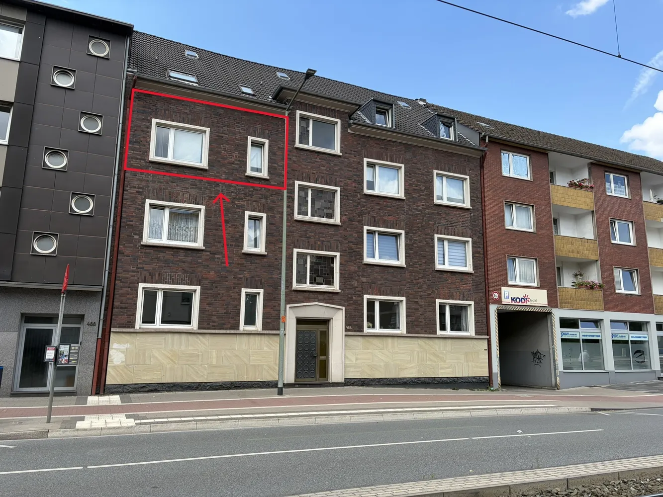 2 Zimmer Wohnung mit 58 m² in Duisburg – Bild 1