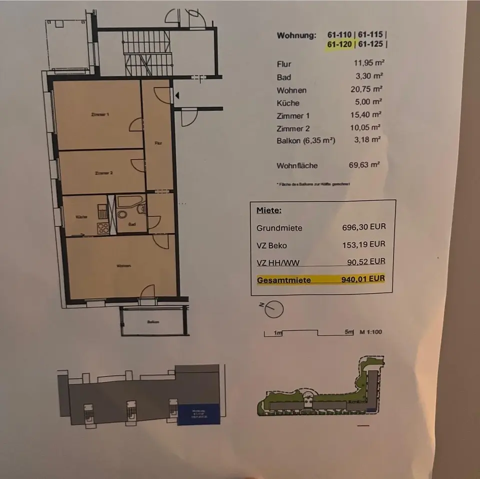 3 Zimmer Wohnung mit 69 m² in Potsdam – Bild 5