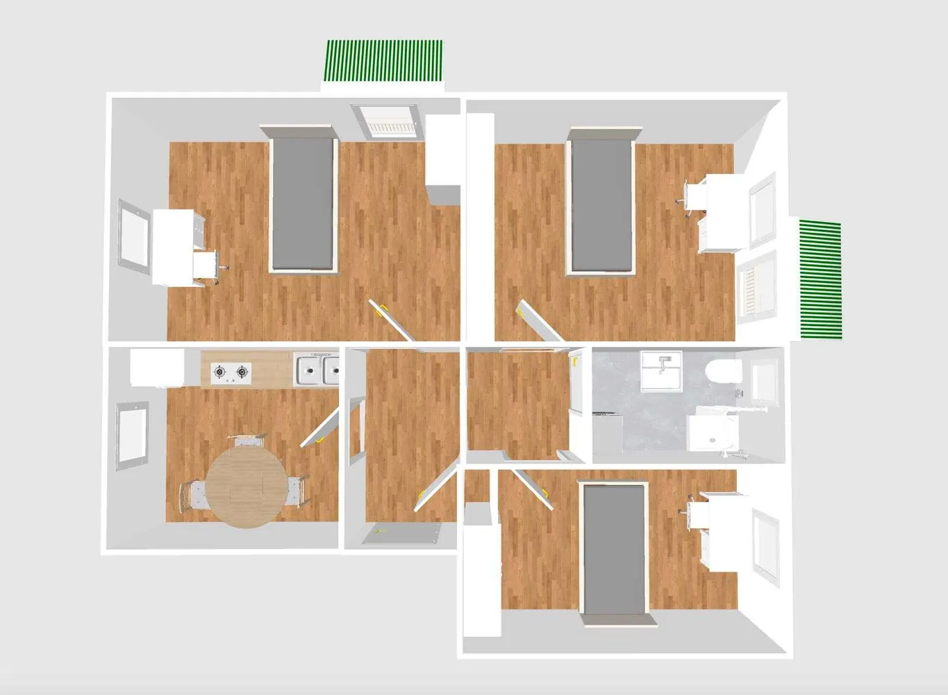 1 Zimmer Wohnung mit 60 m² in Mannheim – Bild 1