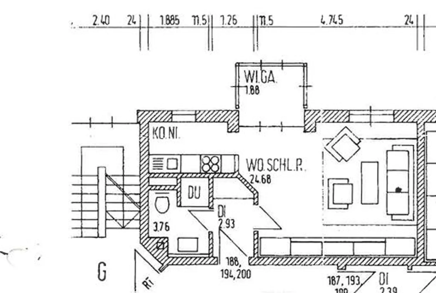 1 Zimmer Wohnung mit 34 m² in Augsburg – Bild 9
