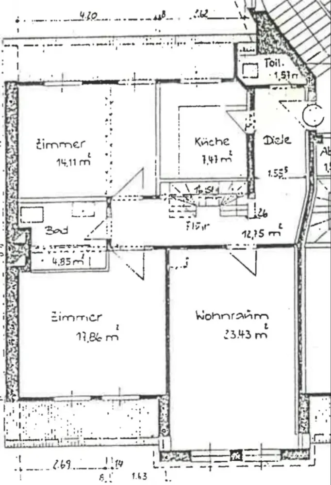 4 room apartment with 105 m² in Limbach-Oberfrohna – Photo 11