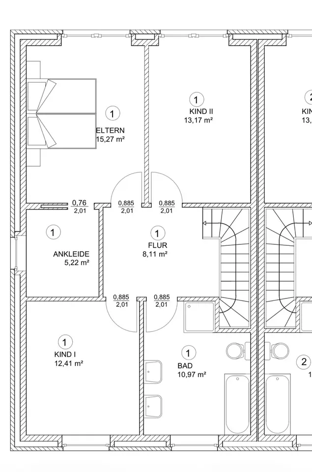 5 Zimmer Wohnung mit 134 m² in Walsrode – Bild 5