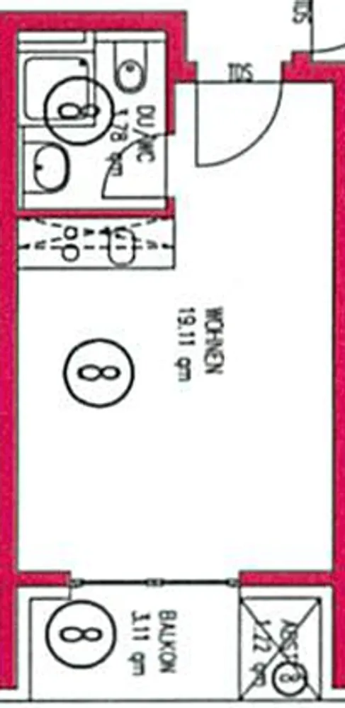 1 Zimmer Wohnung mit 25 m² in Stuttgart – Bild 4