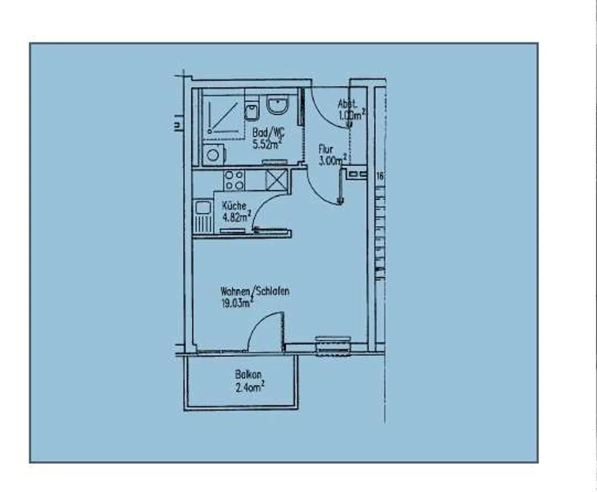 1 Zimmer Wohnung mit 38 m² in Leipzig – Bild 10