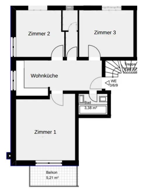 WG-Zimmer mit 24 m² in Düsseldorf – Bild 5