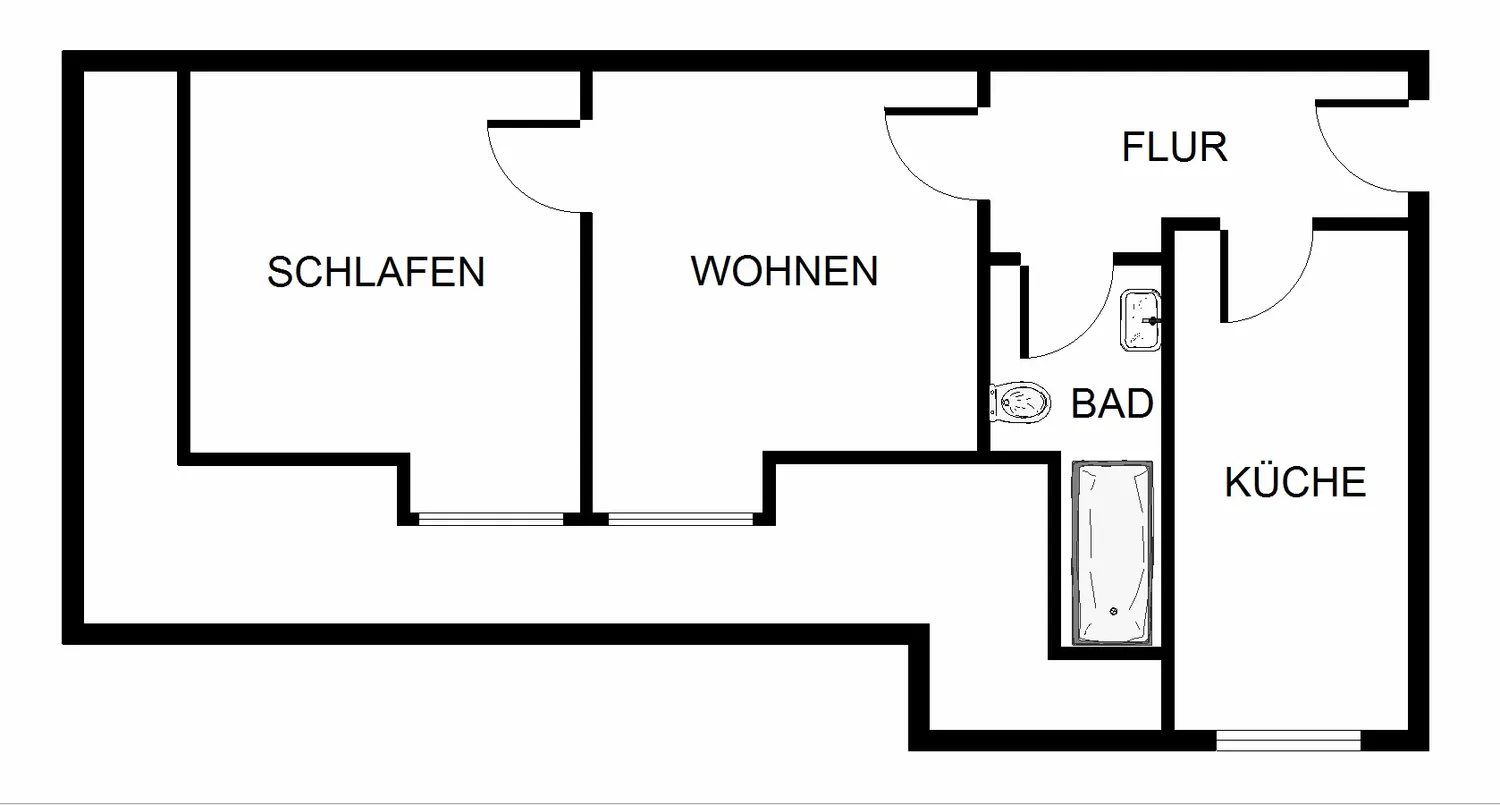 4 Zimmer Wohnung mit 64 m² in Gelsenkirchen – Bild 6