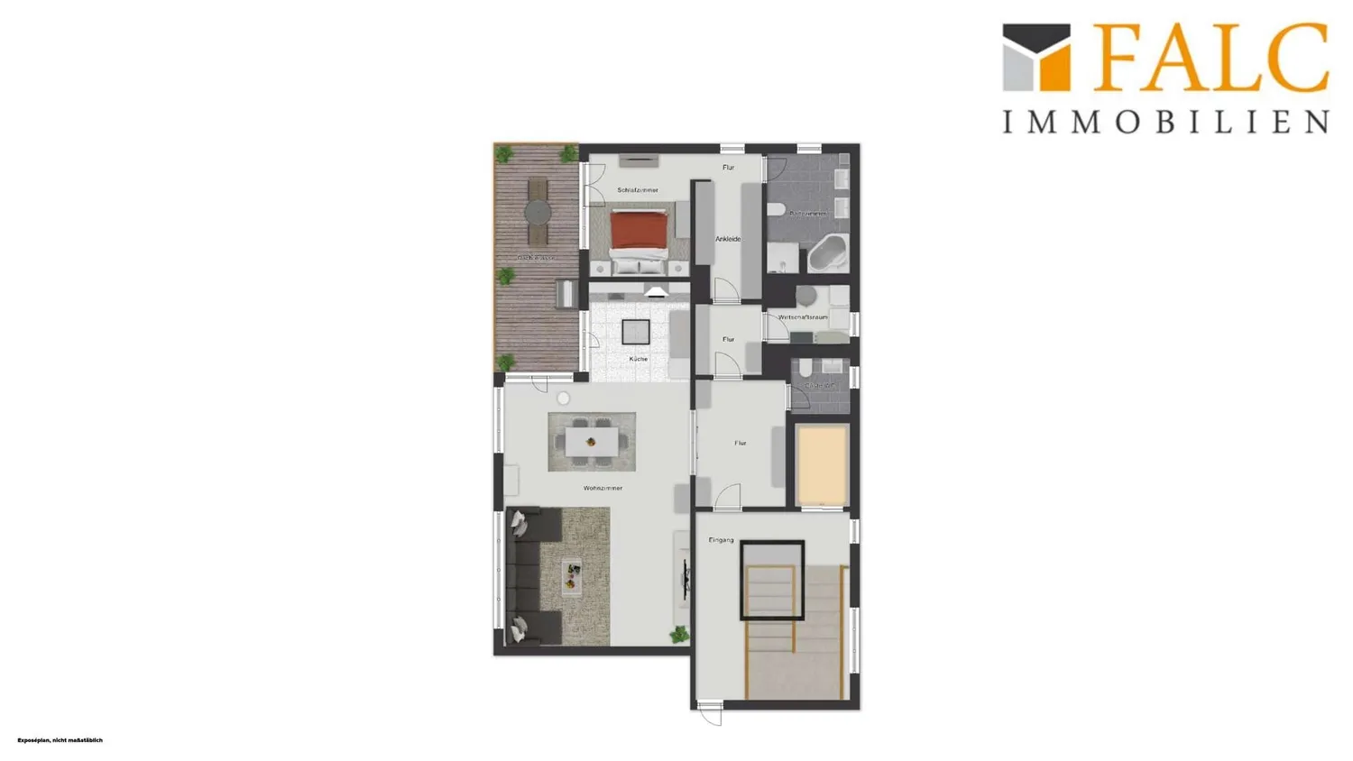 2 Zimmer Wohnung mit 124 m² in Düsseldorf – Bild 10